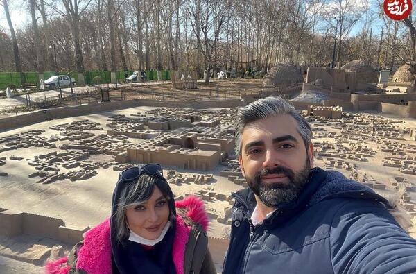 عکس جواد جوادی با همسر واقعی