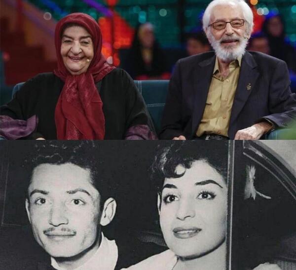 عکس جوانی های همسر جمشید مشایخی