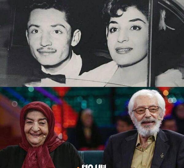 عکس جوانی های همسر جمشید مشایخی