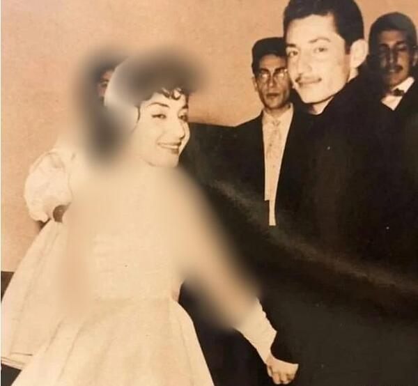 عکس جوانی های همسر جمشید مشایخی