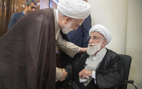 ازدواج مجدد عکس همسر جدید آیت الله جنتی