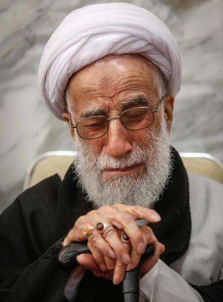 ازدواج مجدد عکس همسر جدید آیت الله جنتی
