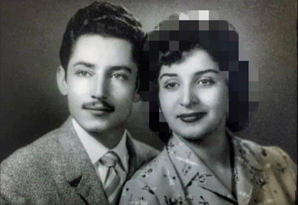 عکس جوانی گیتی رئوفی همسر جمشید مشایخی