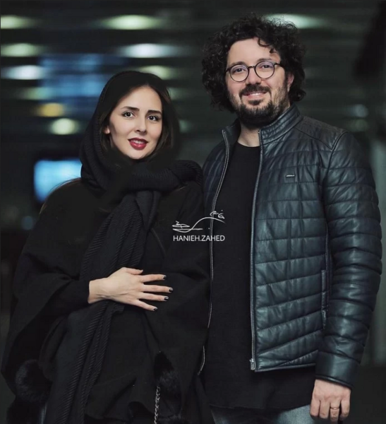 عکس هومن بهمنش همسر هدیه تهرانی