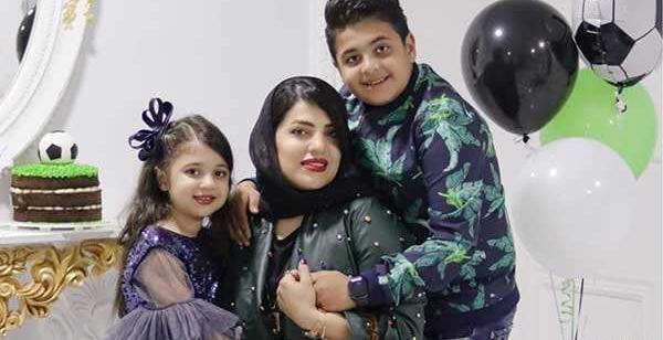 عکس همسر و فرزندان هادی نوروزی