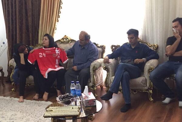 عکس همسر و فرزندان هادی نوروزی