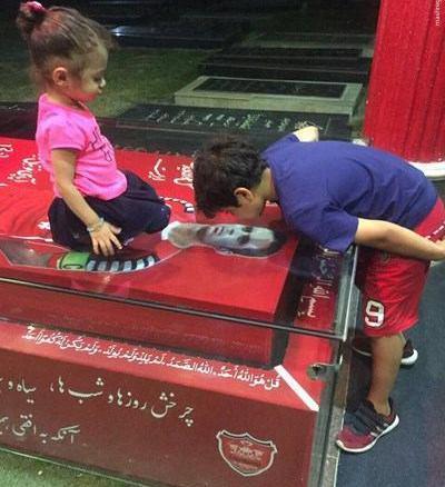 عکس همسر و فرزندان هادی نوروزی