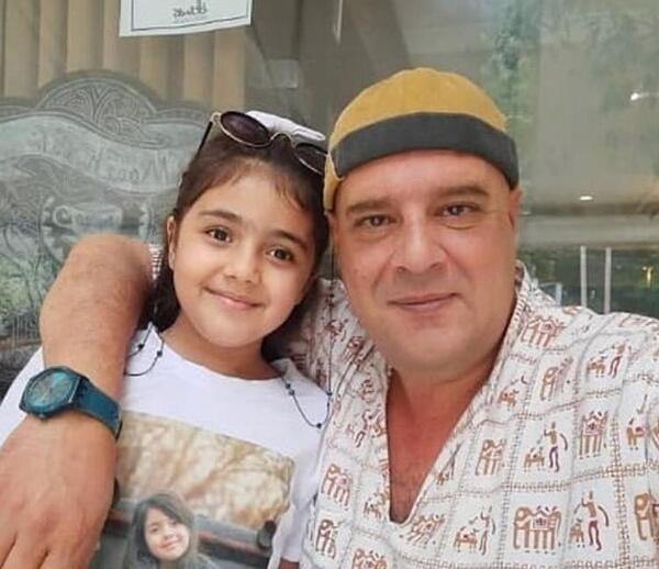 عکس همسر و فرزند هومن برق نورد