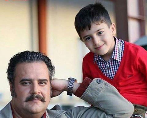 عکس همسر و فرزند هومن برق نورد