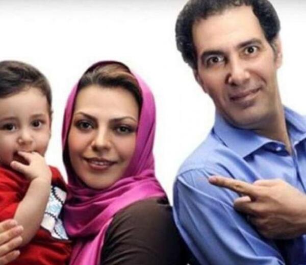 عکس همسر و فرزندان هومن برق نورد