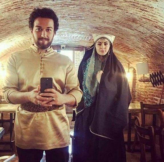 حسآم منظور عکس همسر واقعی مریم مومن