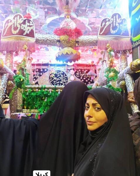 عکس همسر وزیر نفیسه روشن