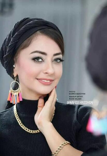 عکس همسر وزیر نفیسه روشن