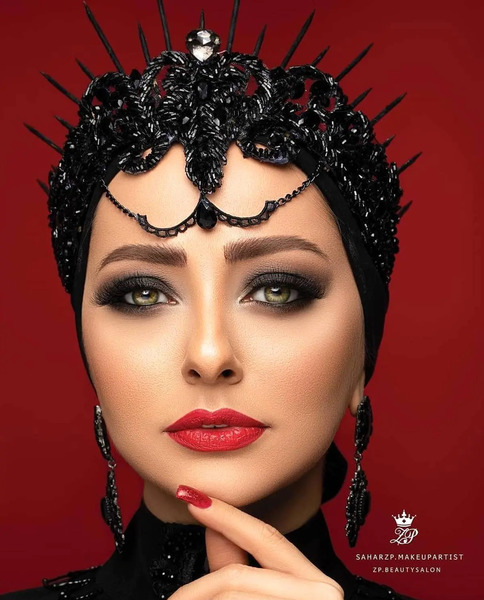 عکس همسر وزیر نفیسه روشن