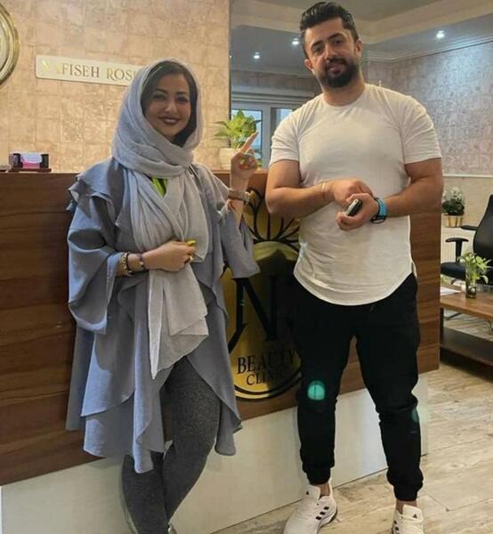 عکس همسر سابق نفیسه روشن