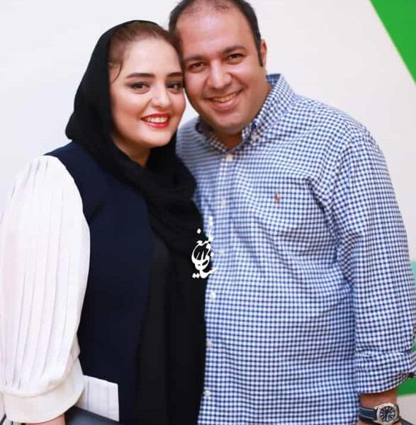 عکس نرگس محمدی و همسر جدیدش