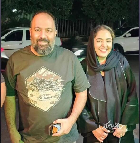 عکس نرگس محمدی و همسر جدیدش