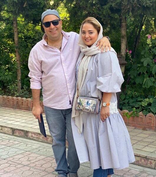 عکس نرگس محمدی و همسر جدیدش
