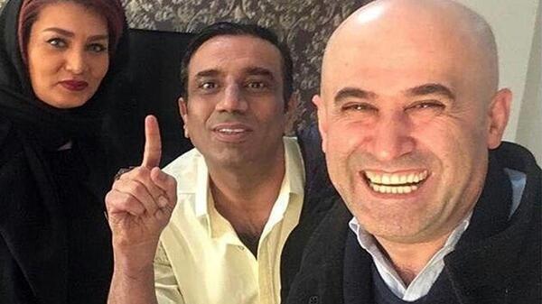 عکس نصرالله رادش و همسر اولش