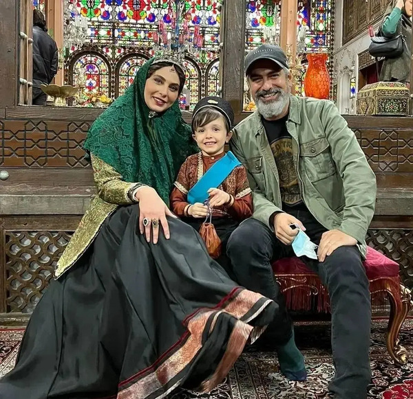 عکس همسر اول و دوم مهدی پاکدل