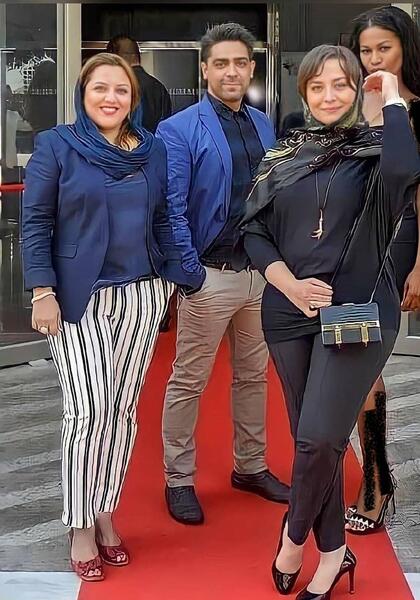 عکس همسر و فرزندان مهراوه شریفی نیا