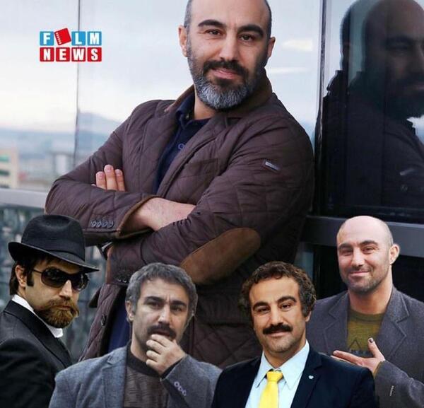 عکس همسر و بچه محسن تنابنده
