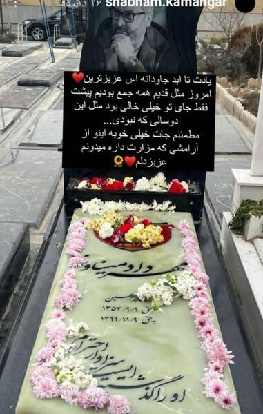 عکس جدید همسر مهرداد میناوند