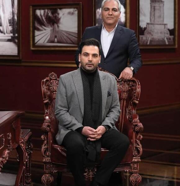 عکس همسر و بچه مهران مدیری