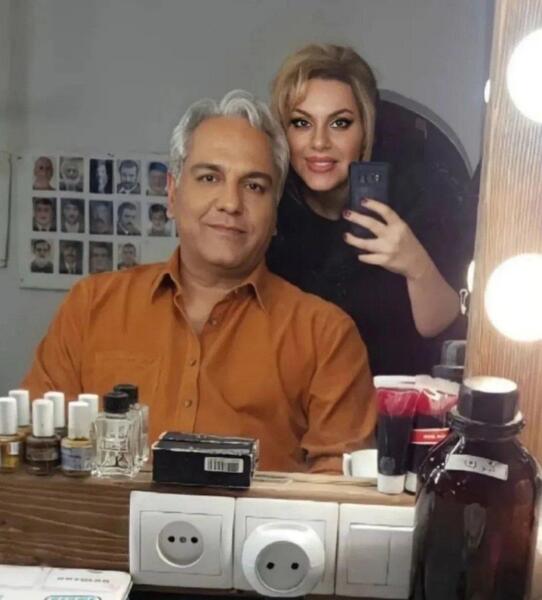 عکس همسر و بچه مهران مدیری