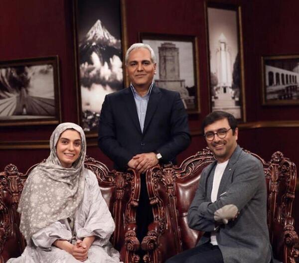 عکس همسر و بچه مهران مدیری