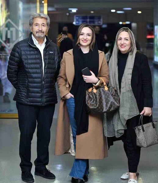 عکس همسر و فرزند گلاره عباسی