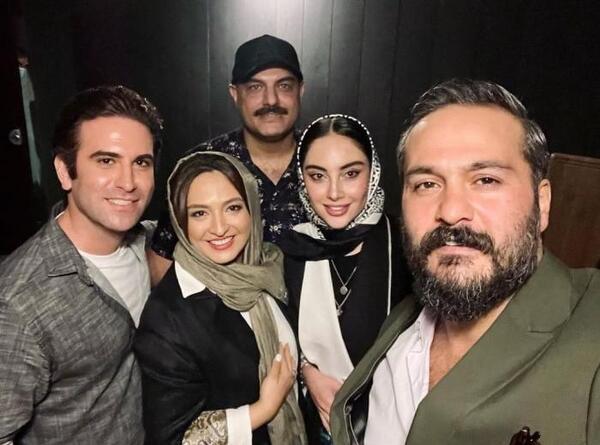 عکس همسر و فرزند گلاره عباسی