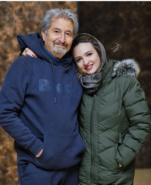 عکس همسر و فرزند گلاره عباسی