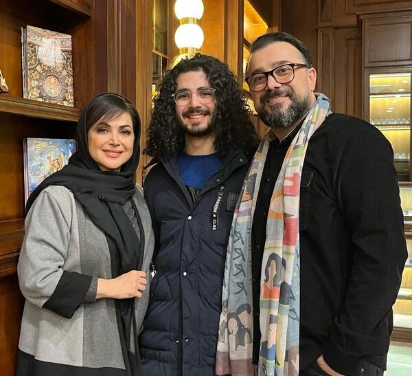 عکس همسر واقعی کمند امیر سلیمانی