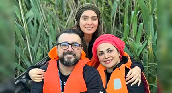 عکس همسر واقعی کمند امیر سلیمانی