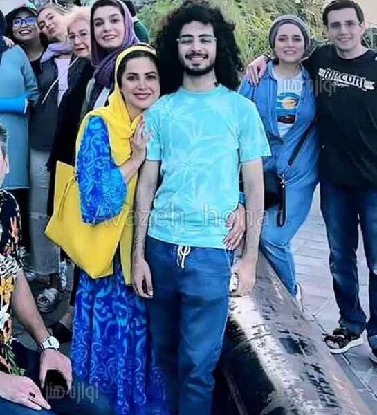 عکس همسر و فرزند کمند امیر سلیمانی