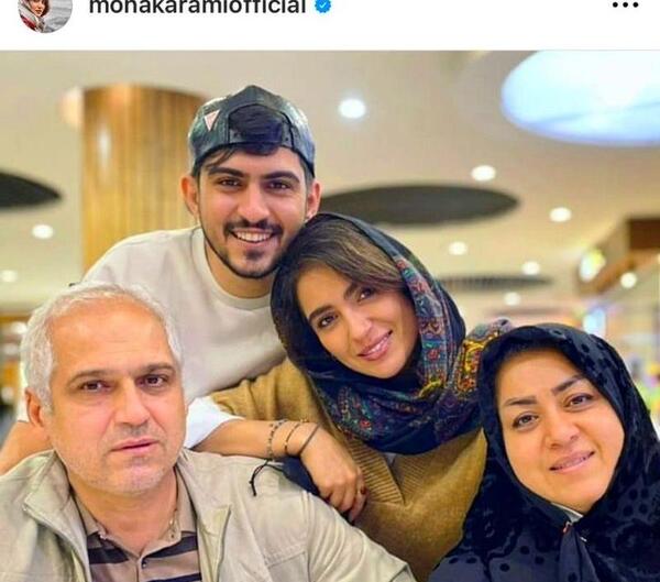 عکس همسر و فرزند کمند امیر سلیمانی