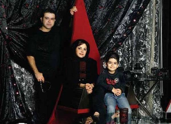 عکس همسر و فرزند کمند امیر سلیمانی