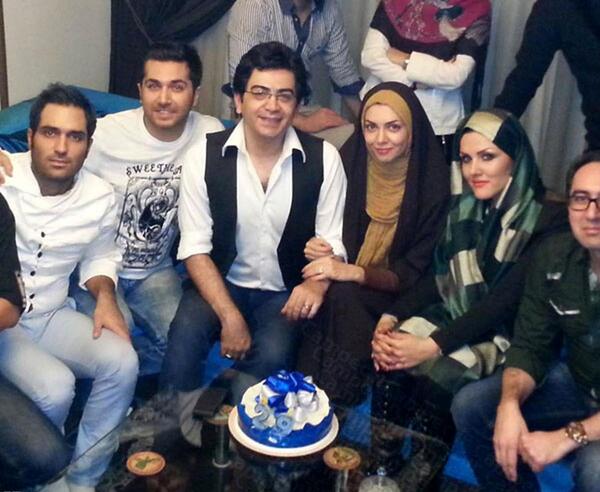 عکس همسر و فرزند فرزاد حسنی
