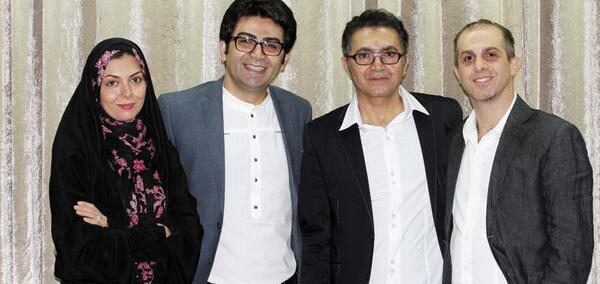 عکس همسر و فرزند فرزاد حسنی