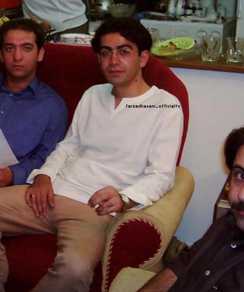 عکس همسر و فرزند فرزاد حسنی