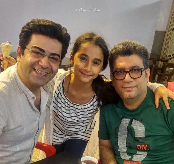عکس همسر و فرزند فرزاد حسنی