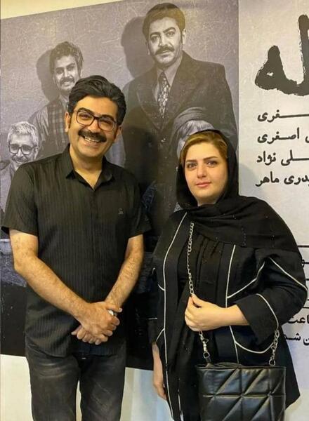 عکس همسر و فرزند فرزاد حسنی