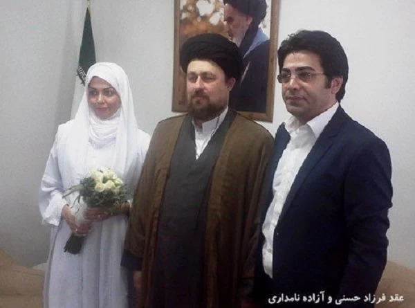 عکس همسر و فرزند فرزاد حسنی