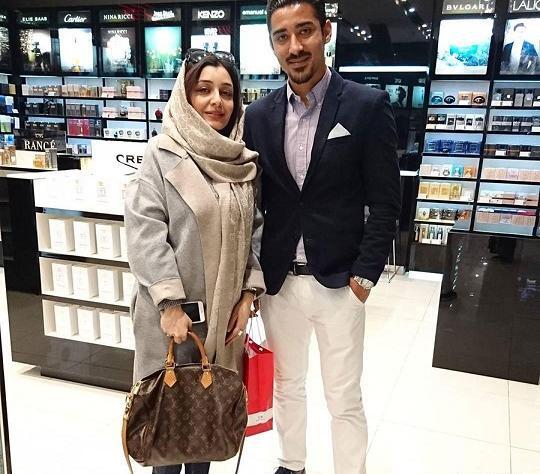 عکس همسر رضا قوچان نژاد
