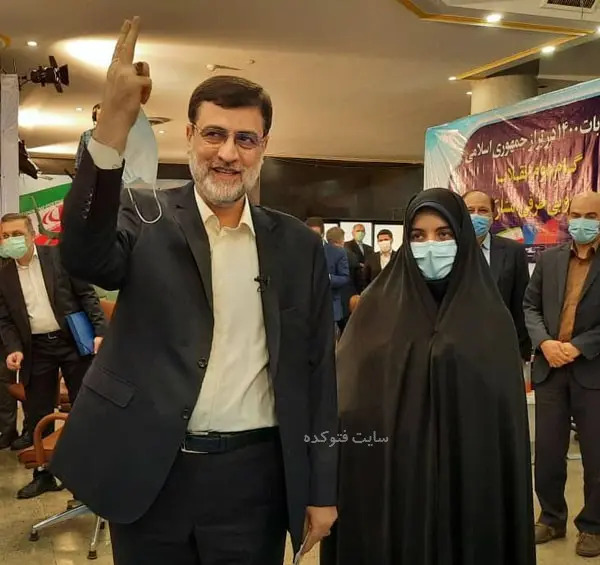 عکس همسر امیرحسین قاضی زاده هاشمی