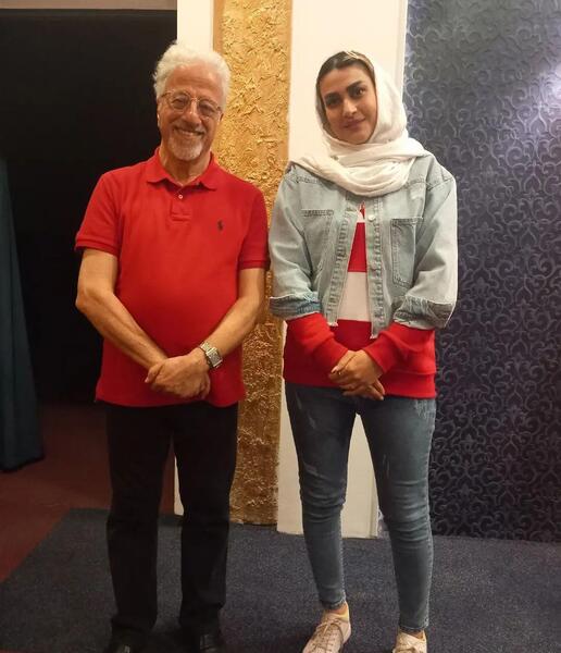 عکس از همسر علیرضا خمسه