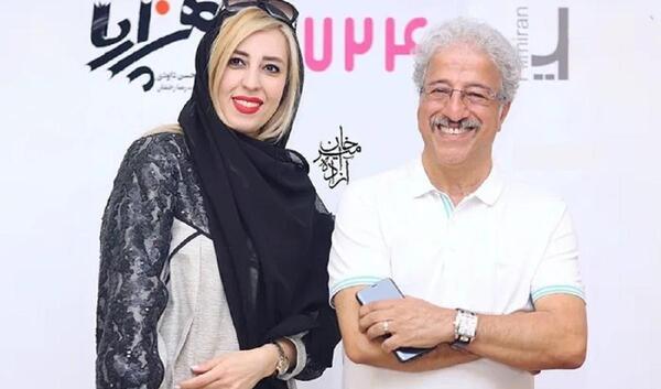 عکس از همسر اول علیرضا خمسه