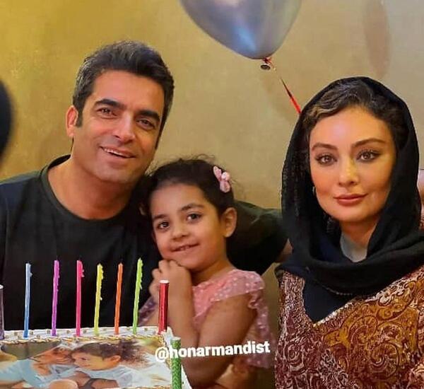 عکس منوچهر هادی همسر یکتا ناصر