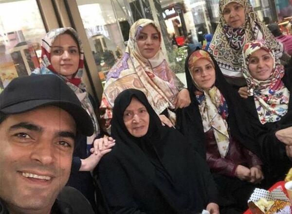 عکس یکتا ناصر با همسر و فرزندش